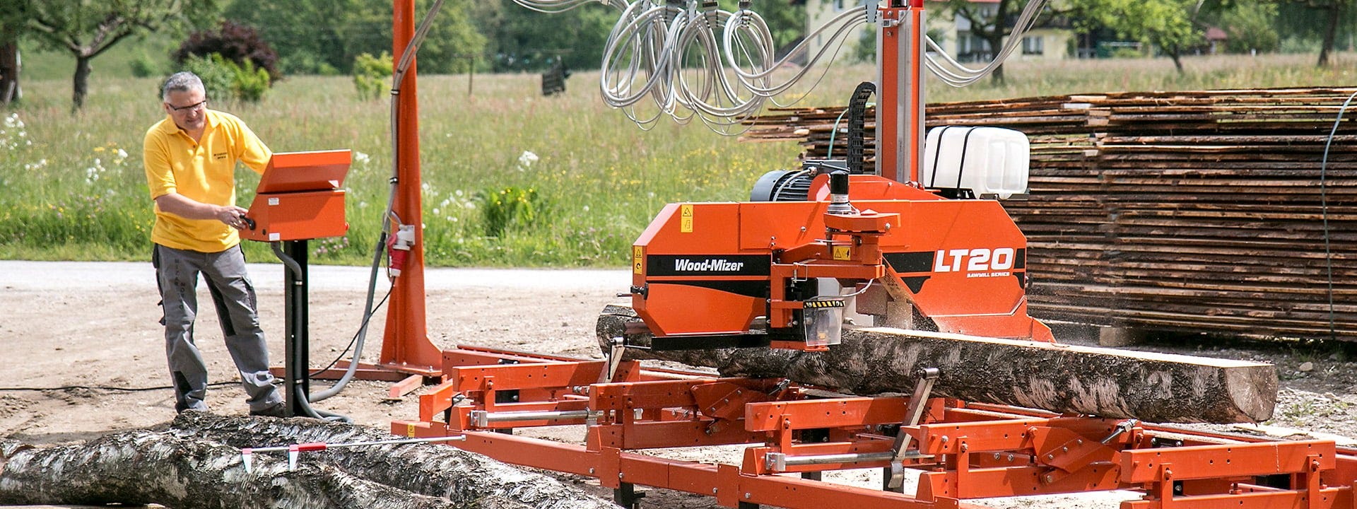 Столярная мастерская в Словении использует пилораму Wood-Mizer
