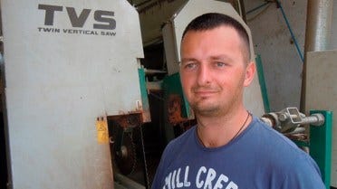 Croatian pallet producer Koscal company owner