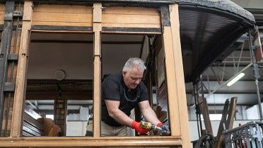 Restoration of Vintage Carriages for a Tourist Train in Spain 