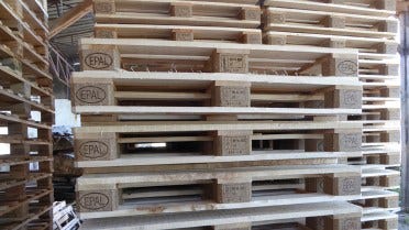 Pallet production in Romania